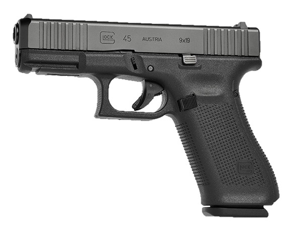 GLOCK 45 9MM FRONT SERRATION 17RD PA455S203 - Win Repeating Arms Promotion